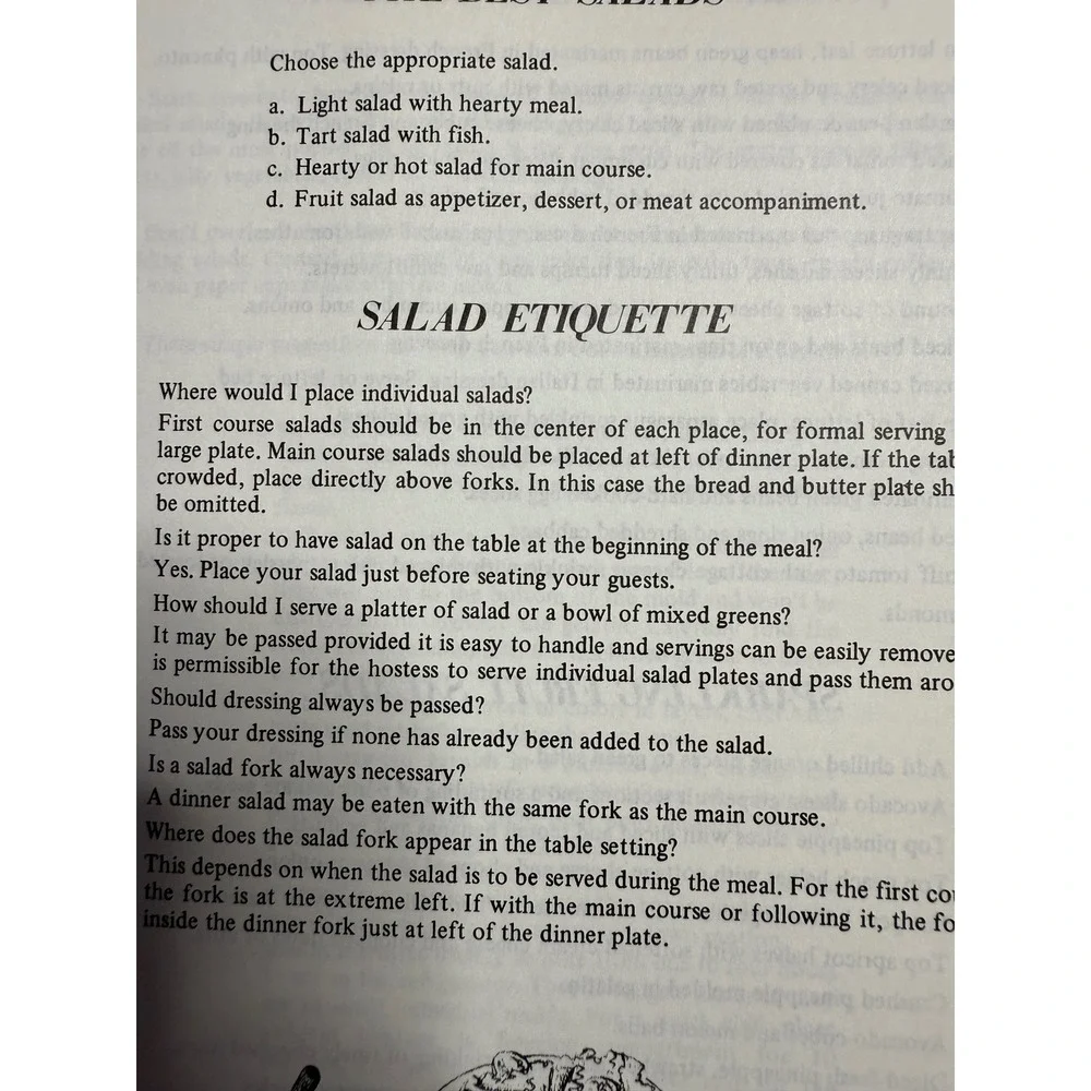 Salads‎ Cookbook Vintage 1969 Favorite Recipes Press Over 500 Salad Recipes